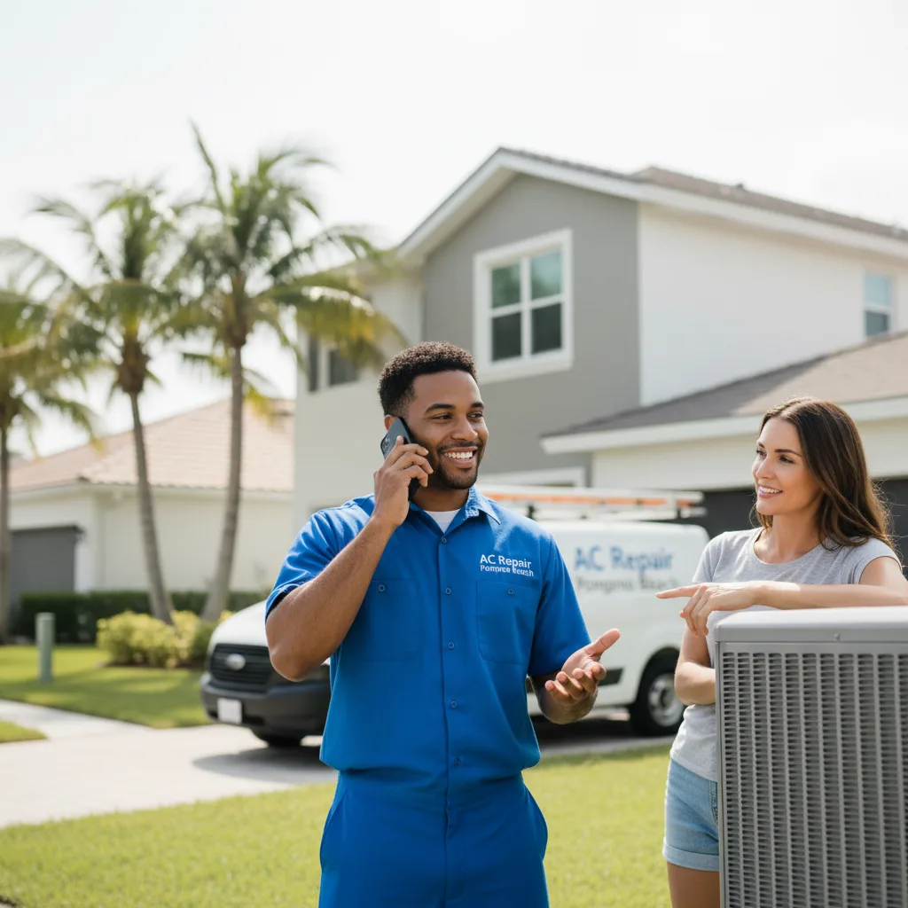AC Repair Pompano Beach customer support in Roxboro